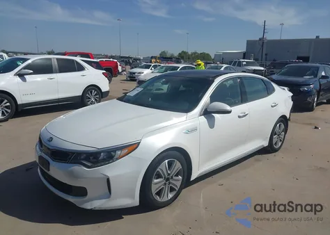 2017 Kia Optima Hybrid Ex z USA, uszkodzony, nr VIN KNAGU4LC5H5004864
